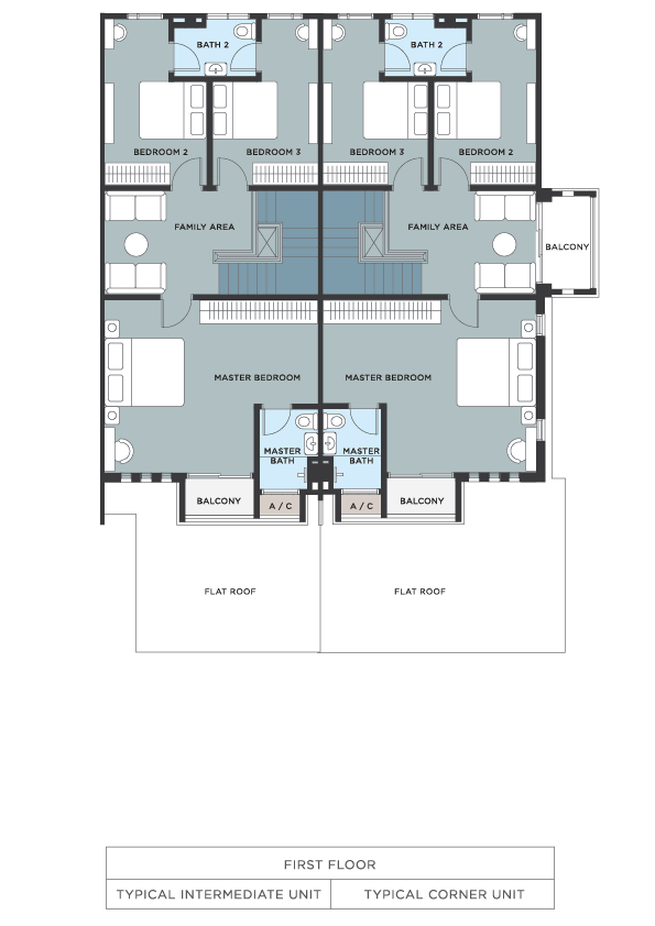 FLOOR PLAN TYPE B 1ST FLOOR